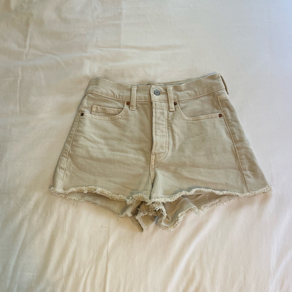 Old navy sky hi cutoffs